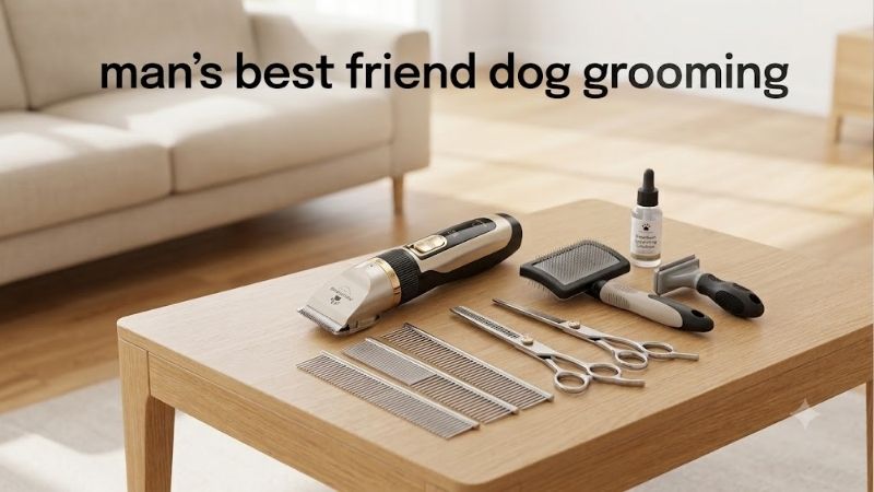 How to Build a Man's Best Friend Dog Grooming Kit at Home