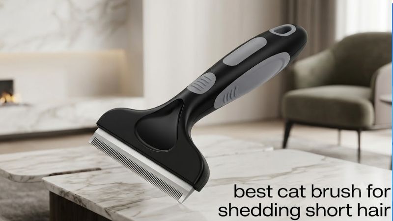 How to Choose the Best Cat Brush for Shedding Short Hair