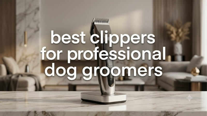 How to Choose the Best Clippers for Professional Dog Groomers