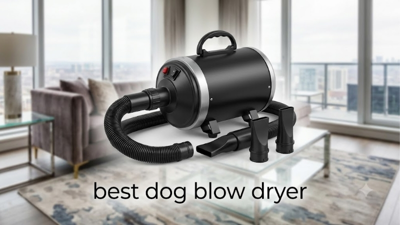 How to Choose the Best Dog Blow Dryer for a Thick Coat