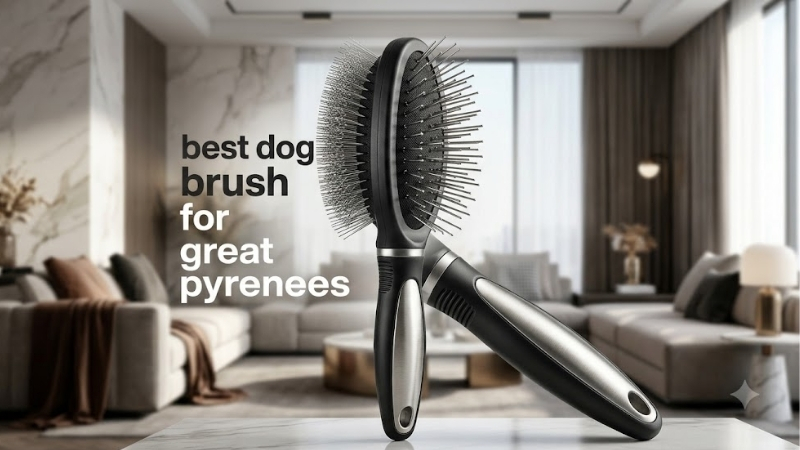 How to Choose the Best Dog Brush for Great Pyrenees Double Coats