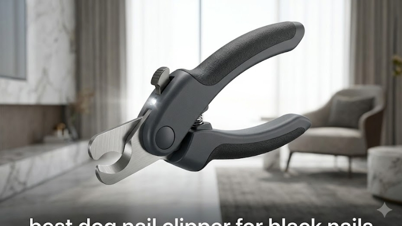 How to Choose the Best Dog Nail Clipper for Black Nails