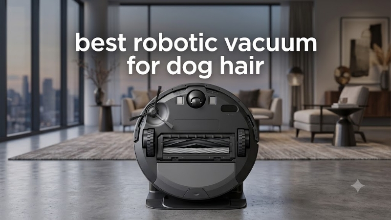 How to Choose the Best Robotic Vacuum for Dog Hair in a Small Home