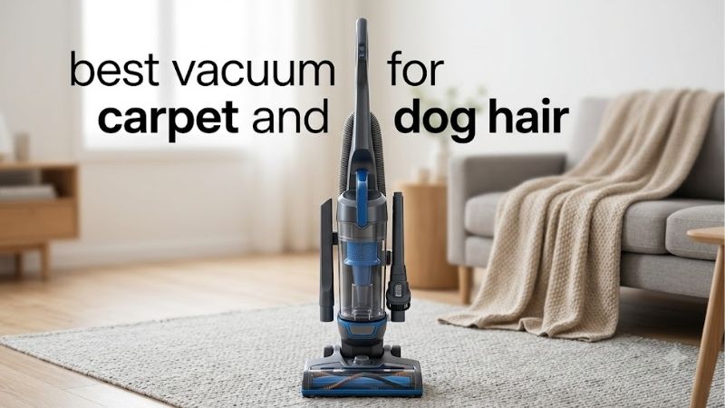 How to Choose the Best Vacuum for Carpet and Dog Hair