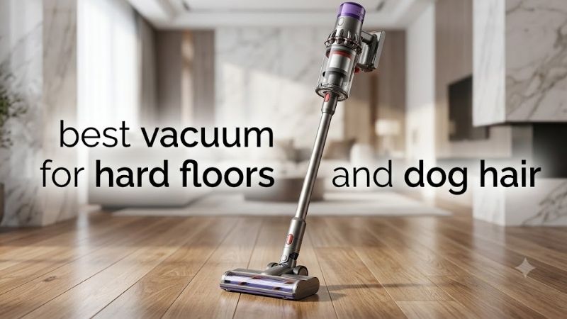 How to Choose the Best Vacuum for Hard Floors and Dog Hair