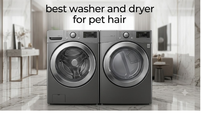 How to Choose the Best Washer and Dryer for Pet Hair Households