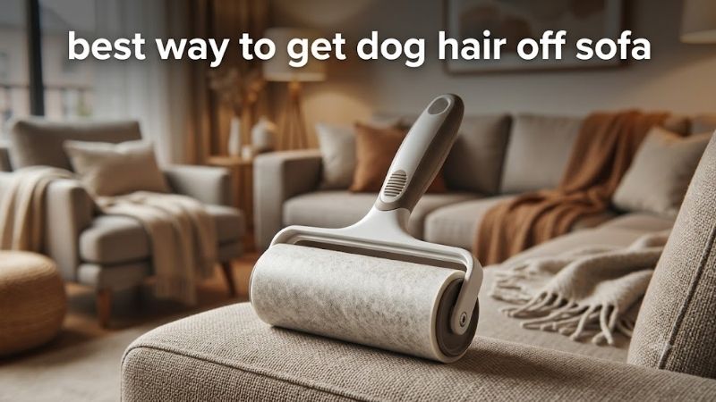 How to Choose the Best Way to Get Dog Hair Off Sofa Cushions