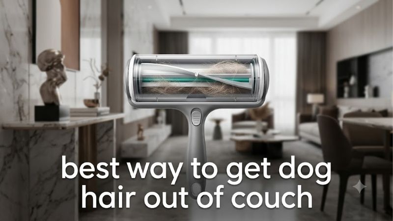 How to Choose the Best Way to Get Dog Hair Out of Couch Cushions