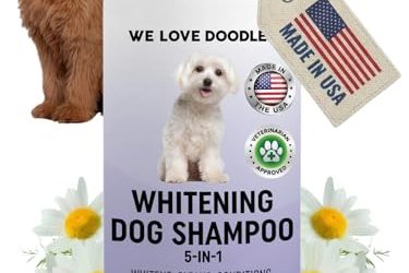 Best Dog Shampoo for White Dogs: Brightening & Stain Removal