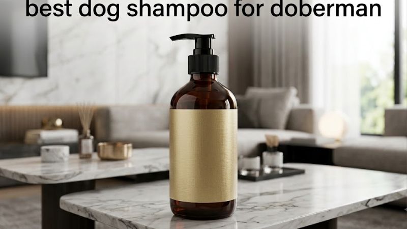 Building a Routine Around the Best Dog Shampoo for Doberman Coats