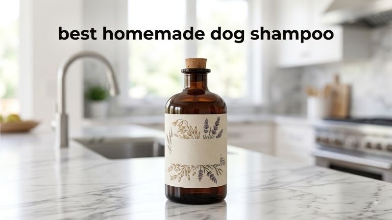 How to Build the Best Homemade Dog Shampoo Safely