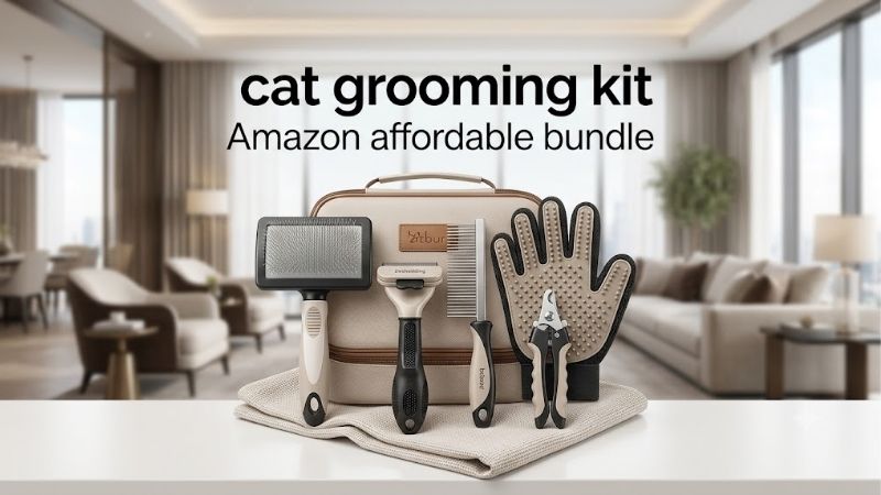 How to Choose a Cat Grooming Kit Amazon Affordable Bundle