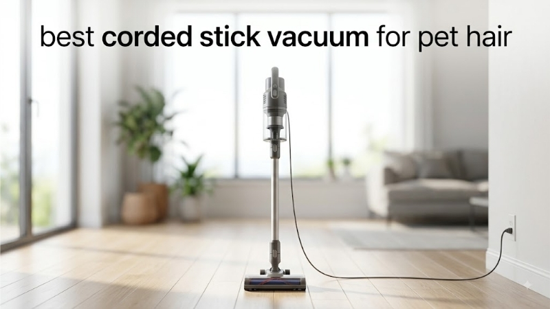 How to Choose a Corded Stick Vacuum for Pet Hair