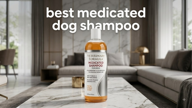 How to Choose a Medicated Dog Shampoo