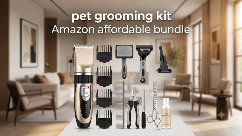 How to Choose a Pet Grooming Kit Amazon Affordable Bundle