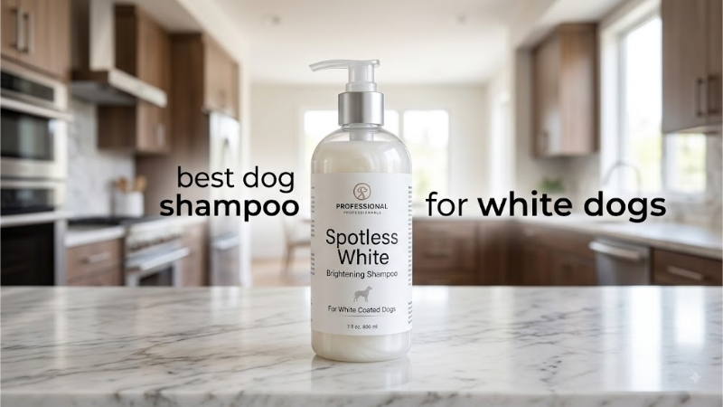 How to Choose a Shampoo for White Dogs