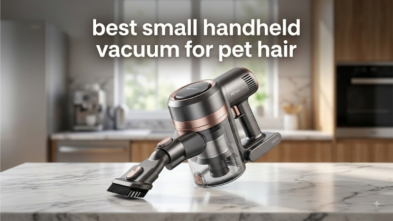 How to Choose a Small Handheld Vacuum for Pet Hair