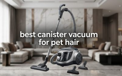 Best Canister Vacuum for Pet Hair: 6 Quiet, Sealed Picks