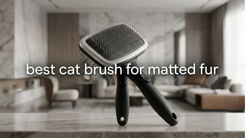How to Choose the Best Cat Brush for Matted Fur Safely