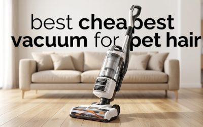 Best Cheapest Vacuum for Pet Hair: 6 Budget-Friendly Buys