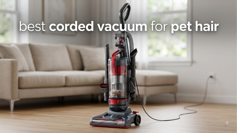 How to Choose the Best Corded Vacuum for Pet Hair