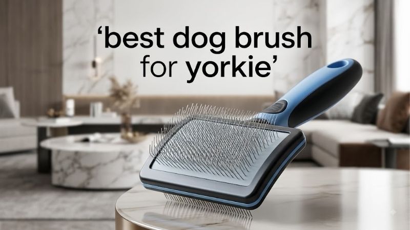 How to Choose the Best Dog Brush for Yorkie Coats