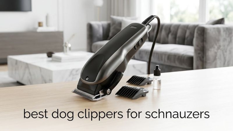 How to Choose the Best Dog Clippers for Schnauzers
