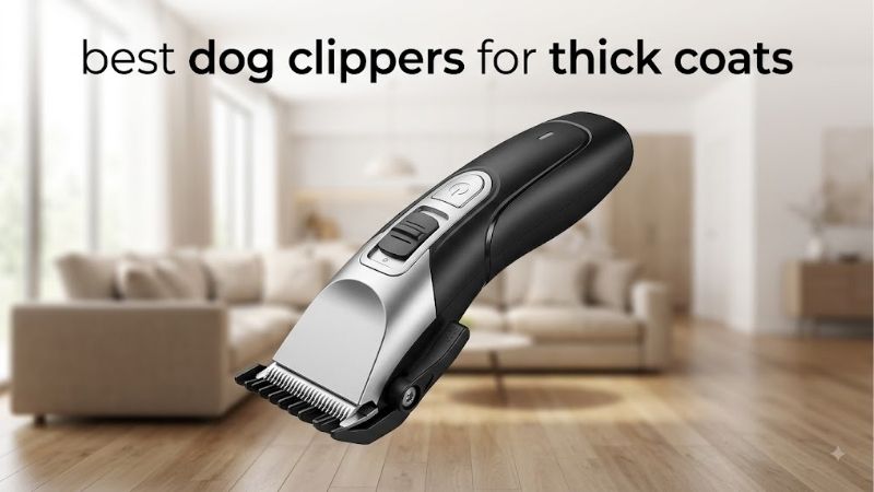 How to Choose the Best Dog Clippers for Thick Coats