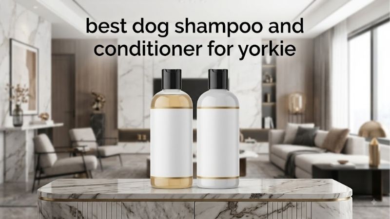 How to Choose the Best Dog Shampoo and Conditioner for Yorkie Coats