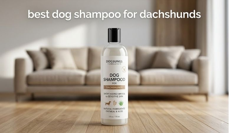 How to Choose the Best Dog Shampoo for Dachshunds
