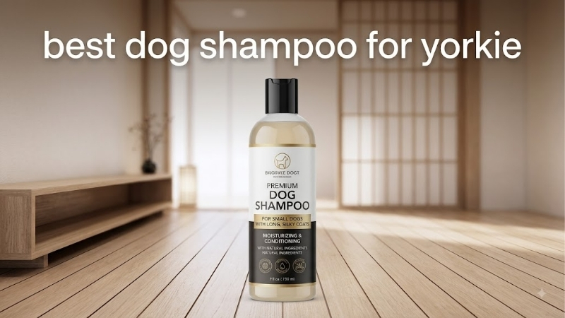 How to Choose the Best Dog Shampoo for Yorkie Coats