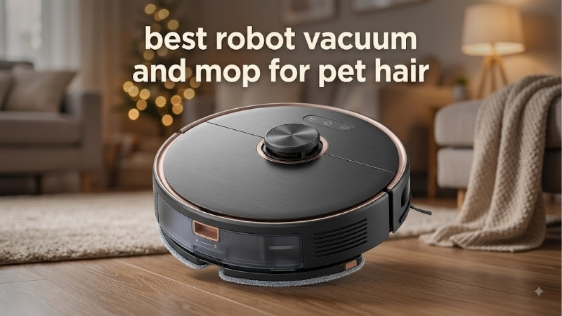 How to Choose the Best Robot Vacuum and Mop for Pet Hair