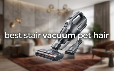 Best Stair Vacuum Pet Hair Picks: 6 Light, Easy Options