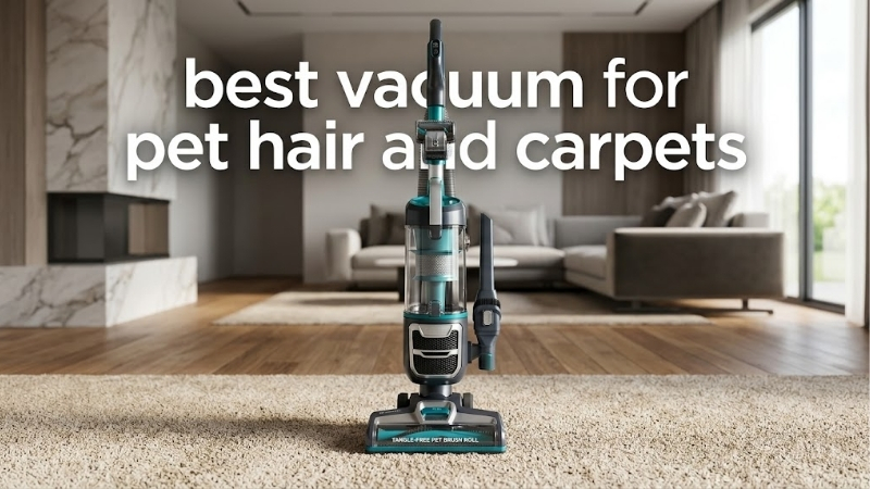 How to Choose the Best Vacuum for Pet Hair and Carpets