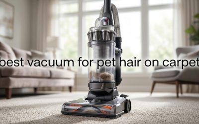 Best Vacuum for Pet Hair on Carpet: 6 Top Deep Cleaners