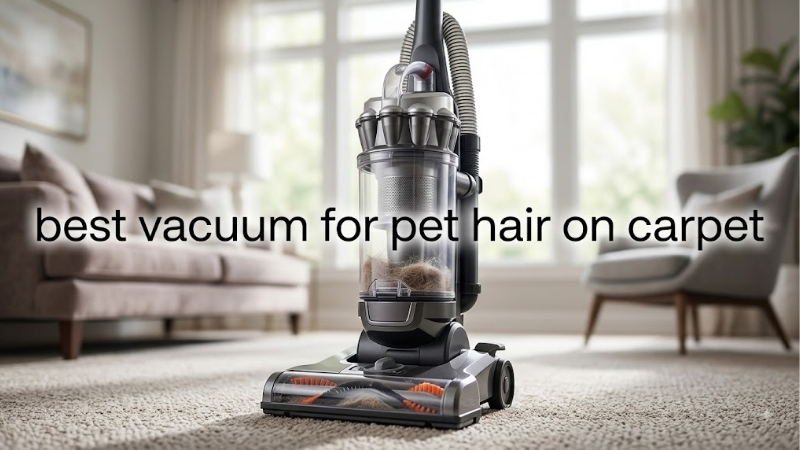 How to Choose the Best Vacuum for Pet Hair on Carpet