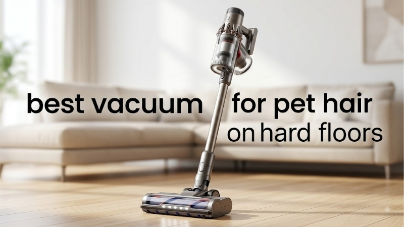 How to Choose the Best Vacuum for Pet Hair on Hard Floors
