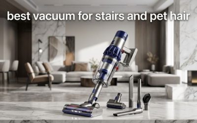 Best Vacuum for Stairs and Pet Hair: 6 Lightweight Picks