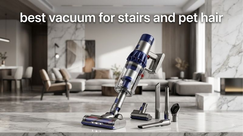 How to Choose the Best Vacuum for Stairs and Pet Hair