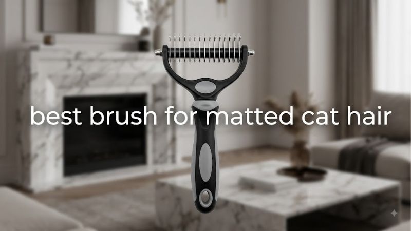 How to Choose the Right Best Brush for Matted Cat Hair