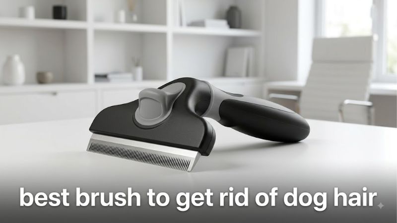 How to Choose the Right Best Brush to Get Rid of Dog Hair