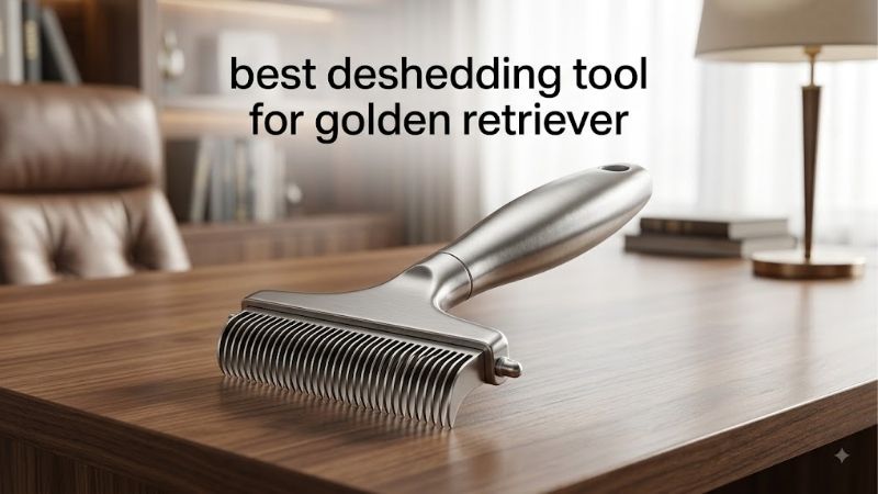 How to Choose the Right Best Deshedding Tool for Golden Retriever