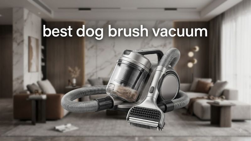 How to Choose the Right Best Dog Brush Vacuum