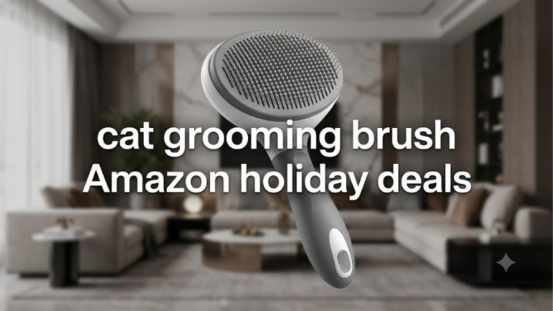 How to Choose the Right Cat Grooming Brush Amazon Holiday Deals