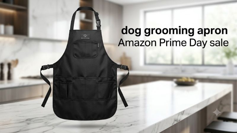 How to Choose the Right Dog Grooming Apron Amazon Prime Day Sale
