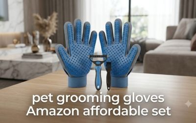 Pet Grooming Gloves Amazon Affordable Set: 6 Best Value Kits