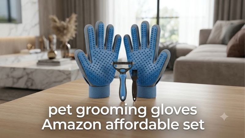 How to Choose the Right Pet Grooming Gloves Amazon Affordable Set