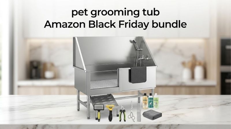 How to Choose the Right Pet Grooming Tub Amazon Black Friday Bundle