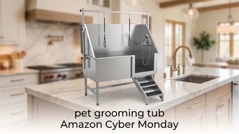 How to Choose the Right Pet Grooming Tub Amazon Cyber Monday Bundle