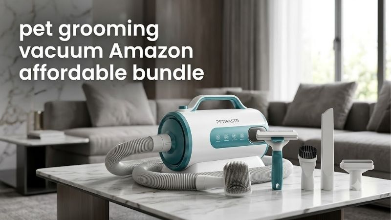 How to Choose the Right Pet Grooming Vacuum Amazon Affordable Bundle